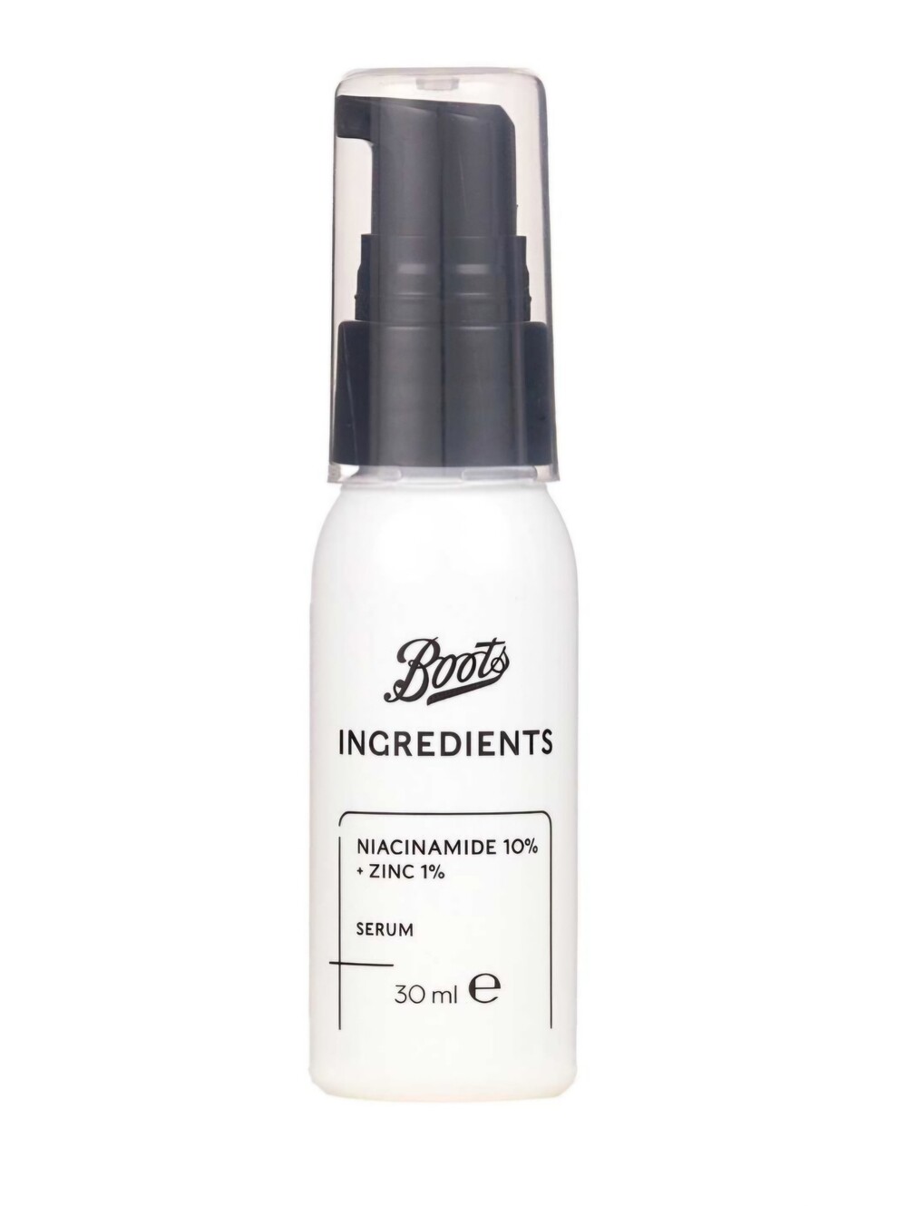 Boots Ingredients Niacinamide Serum - NIB
